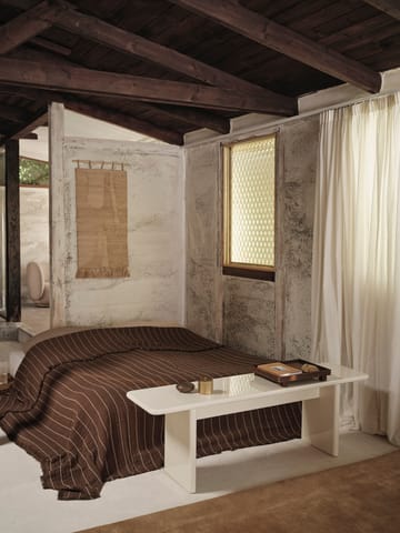 Aires sengeteppe 240x250 cm - Stone - Ferm Living