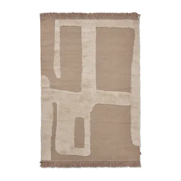 Alley ullteppe S 140 x 200 cm - Natural - Ferm Living