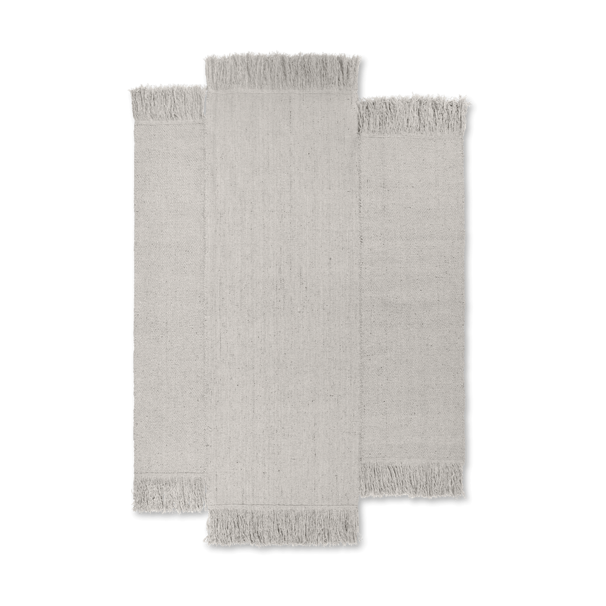 Bilde av ferm LIVING Alter ullteppe Natural 200 x 250 cm