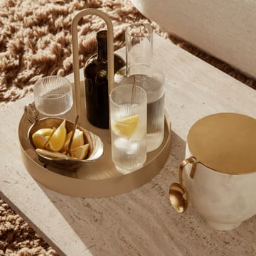 Alza isbøtte - Hvit marmor - Ferm Living