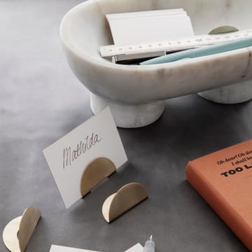 Alza skål - hvit - Ferm Living