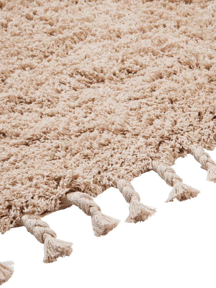 Amass long pile teppe 140 x 140 cm, Off-white Ferm Living