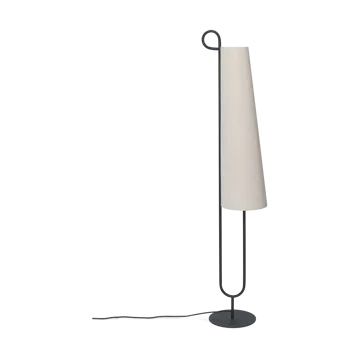 Ancora gulvlampe - Black-Natural - Ferm Living
