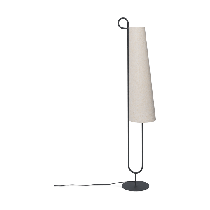 Ancora gulvlampe - Black-Natural - Ferm Living
