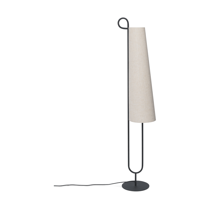 Ancora gulvlampe - Black-Natural - Ferm LIVING