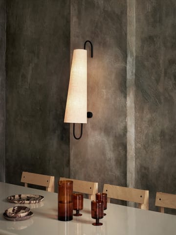 Ancora vegglampe - Black-Natural - ferm LIVING