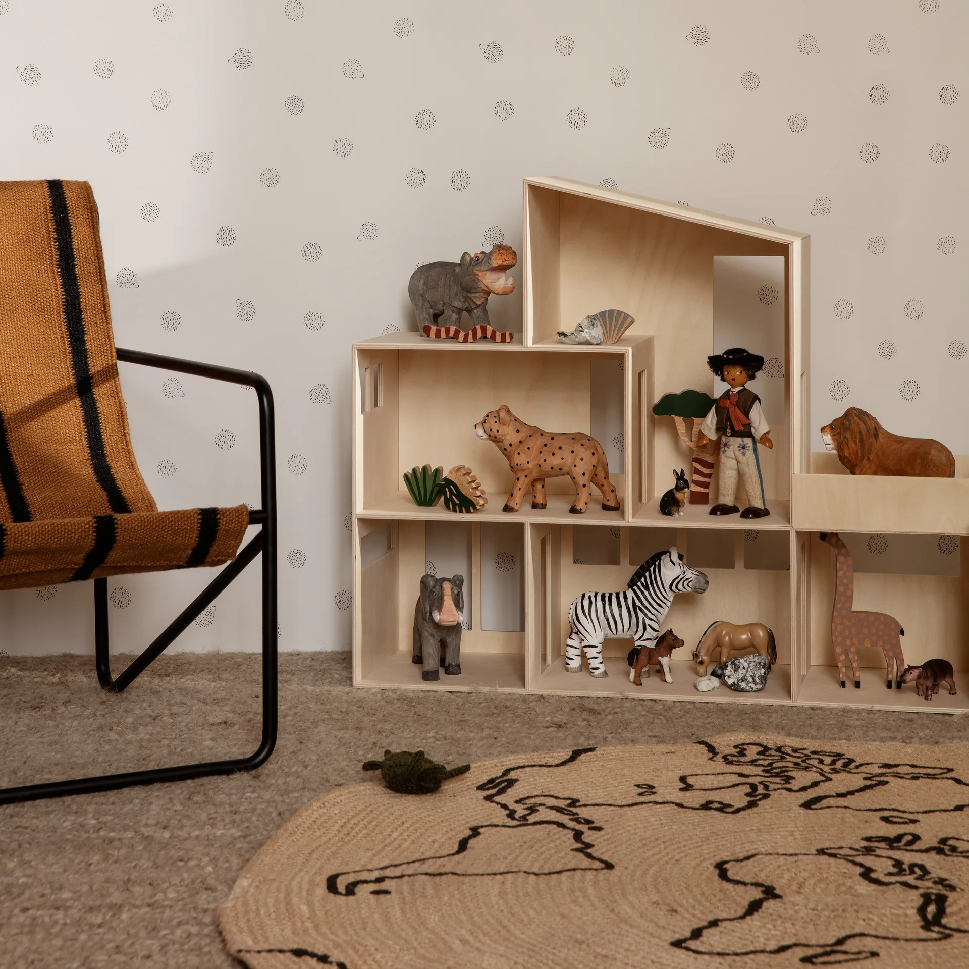 Animal tredekorasjon, Hippo Ferm Living