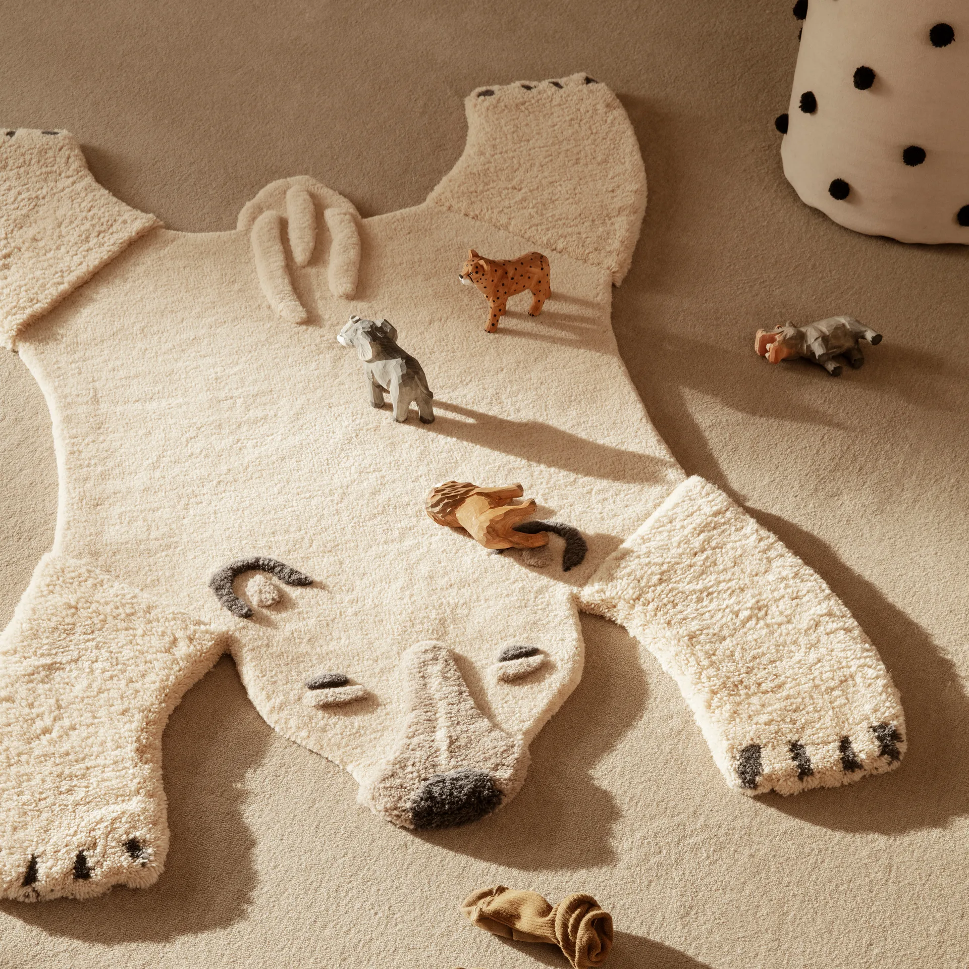 Animal ullteppe, Polar bear Ferm Living