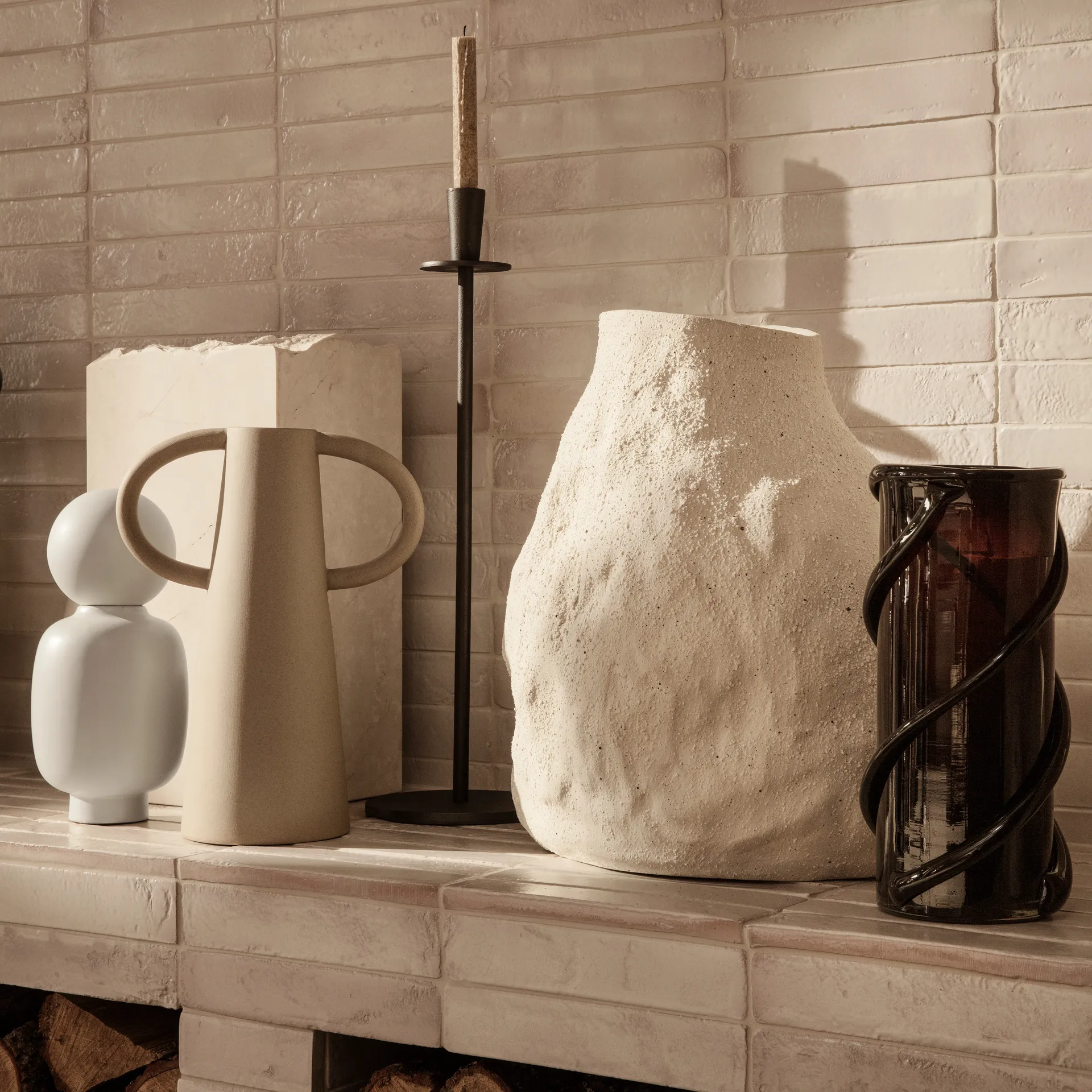 Anse vase, Natural Ferm Living