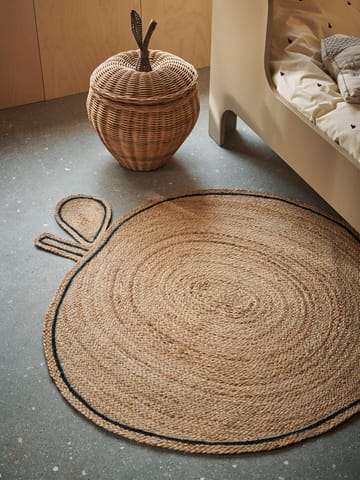 Apple braided juteteppe - Natural - Ferm Living