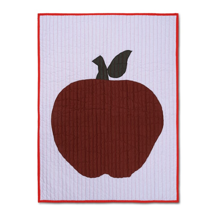 Apple pledd 80x110 cm - Lilla-rød - ferm LIVING