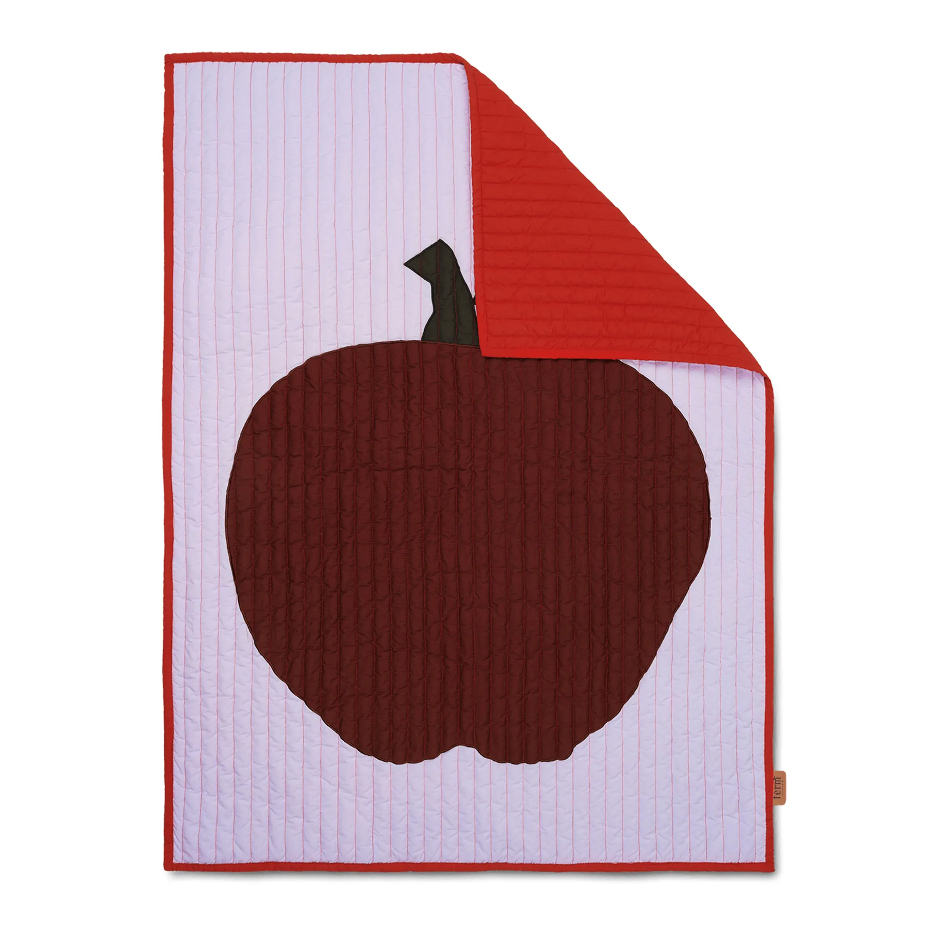 Apple pledd 80x110 cm, Lilla-rød Ferm Living