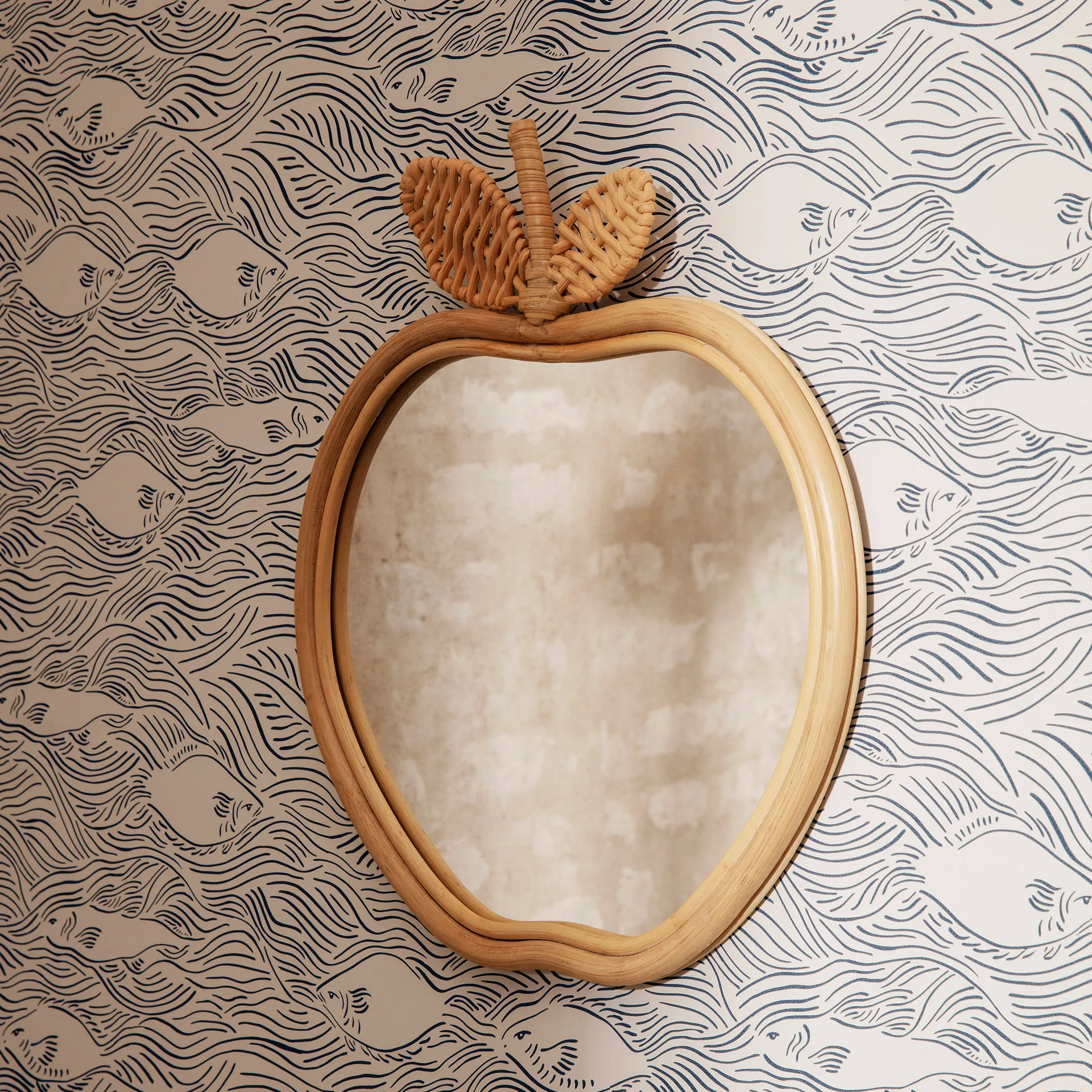 Apple speil 37x42 cm, Natural Ferm Living