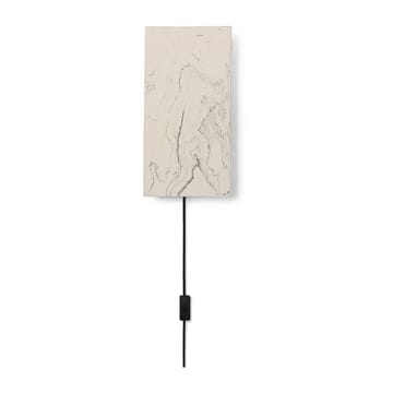 Argilla vegglampe - Marble White - Ferm Living