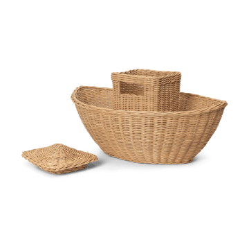 Ark flettet oppbevaringskurv - Natural - Ferm Living