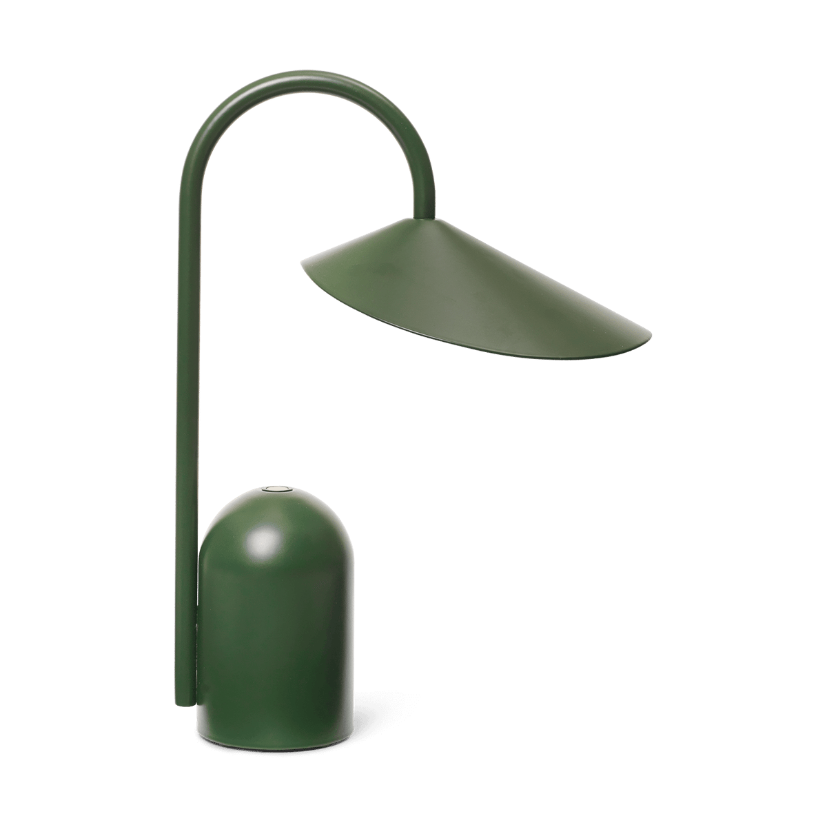 Ferm Living Arum bærbar lampe Grass Green | Skandinavisk Design | Bordlamper | Grønn