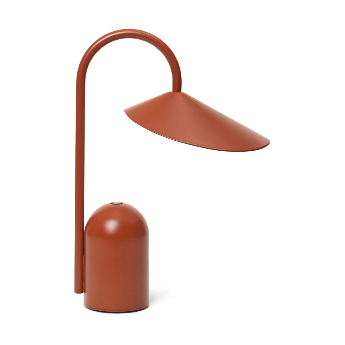 Bilde av Ferm Living Arum bærbar lampe Oxide Red
