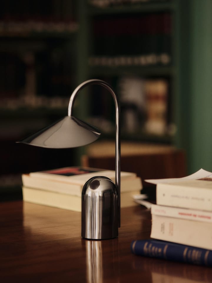 Arum bærbar lampe, Stainless steel Ferm Living