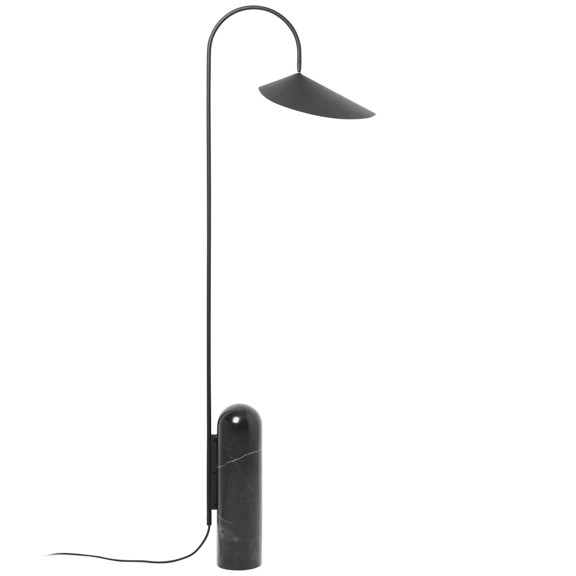 Arum gulvlampe, Svart Ferm Living