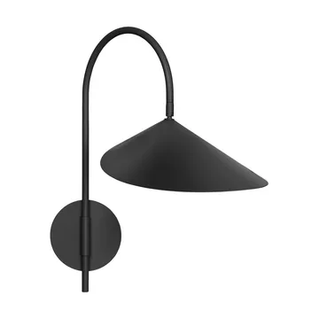 Arum svingbar vegglampe fast installasjon - Black - Ferm Living