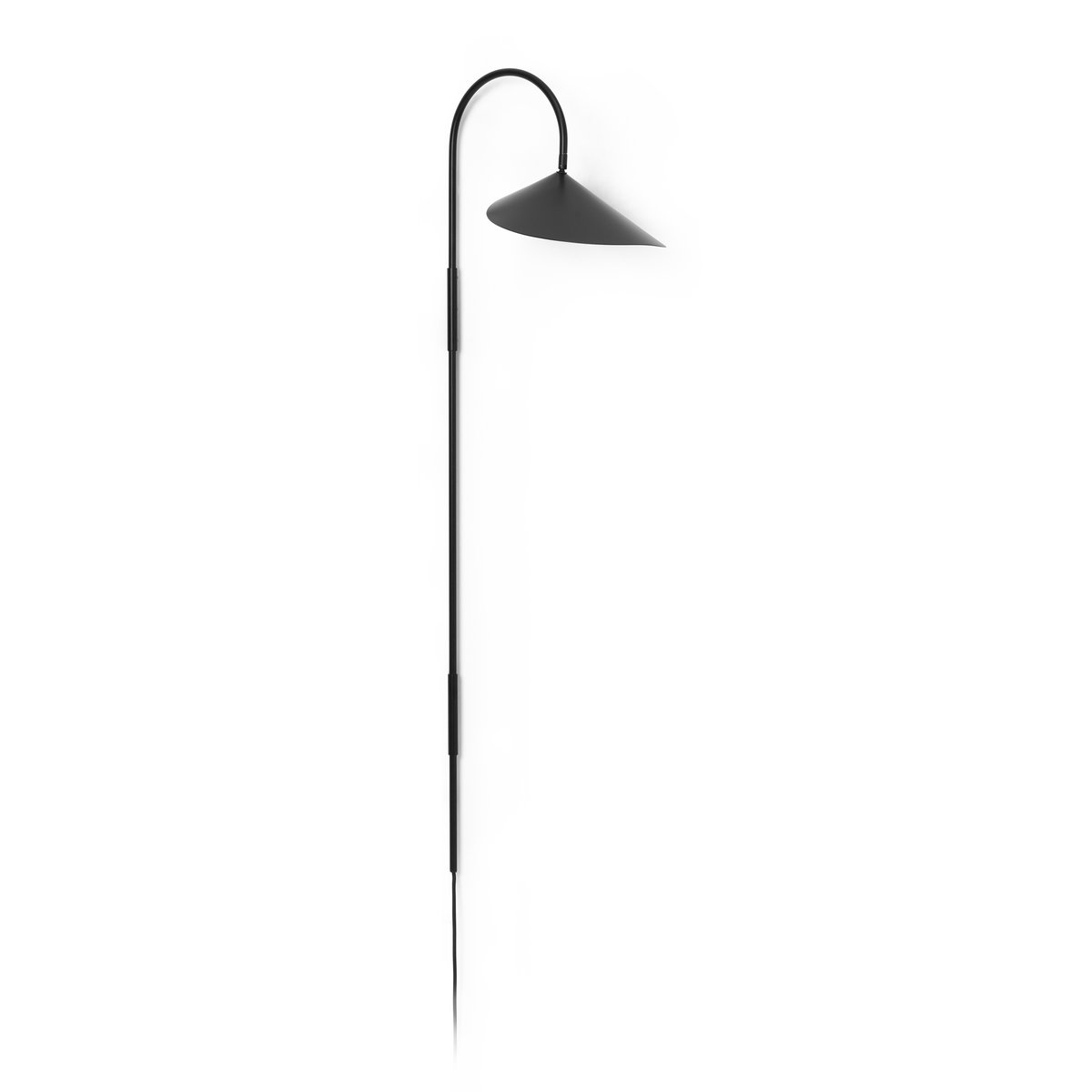 Bilde av Ferm Living Arum swivel tall vegglampe Black
