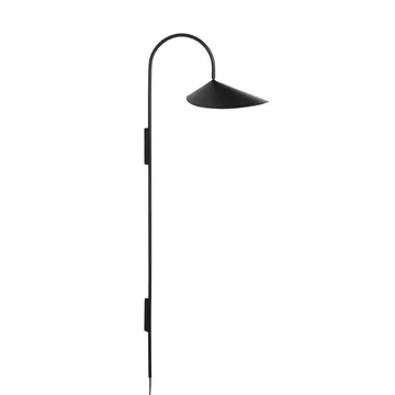 Arum vegglampe 127 cm - Sort - Ferm Living