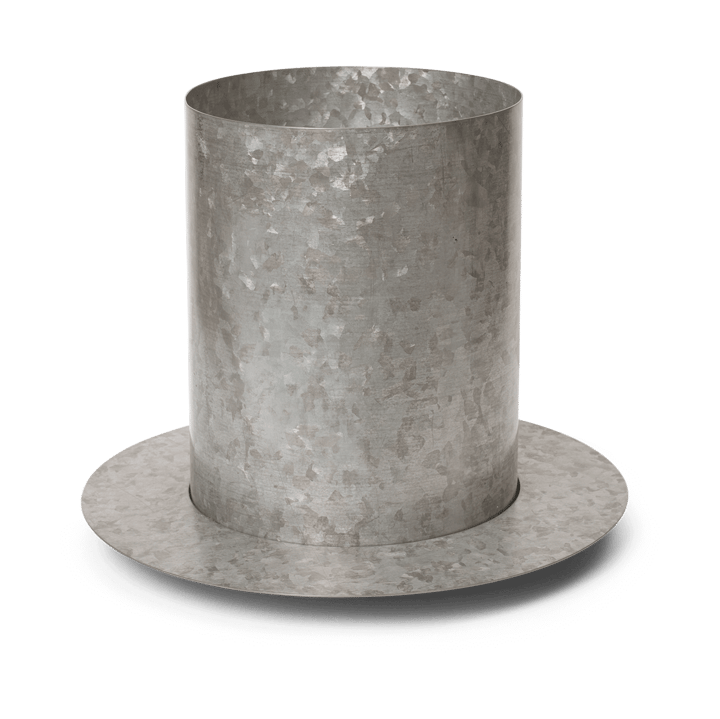 Auran krukke medium 26,6 cm - Galvanized iron - Ferm LIVING