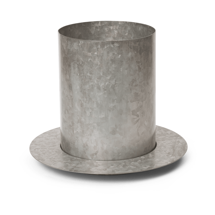 Auran krukke small 21 cm - Galvanized iron - Ferm LIVING