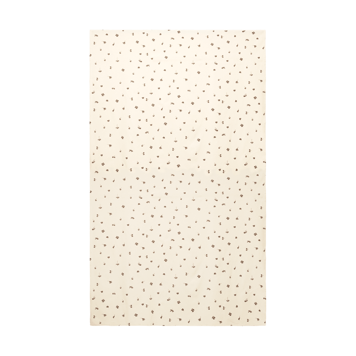 Baies bordduk 150x240 cm - Natural-dark chocolate - Ferm Living