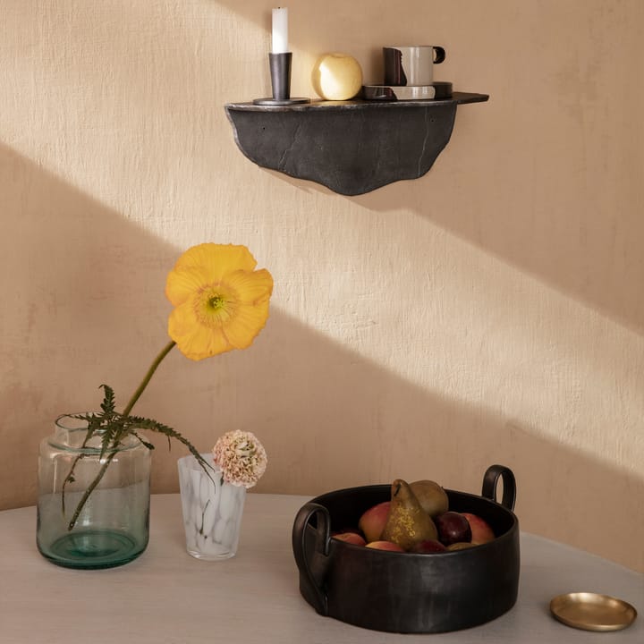Basho brett Ø9,5 cm, Messing Ferm Living