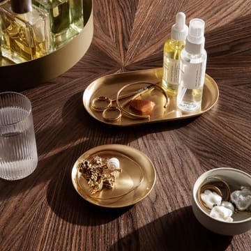 Basho brett Ø9,5 cm - Messing - Ferm Living