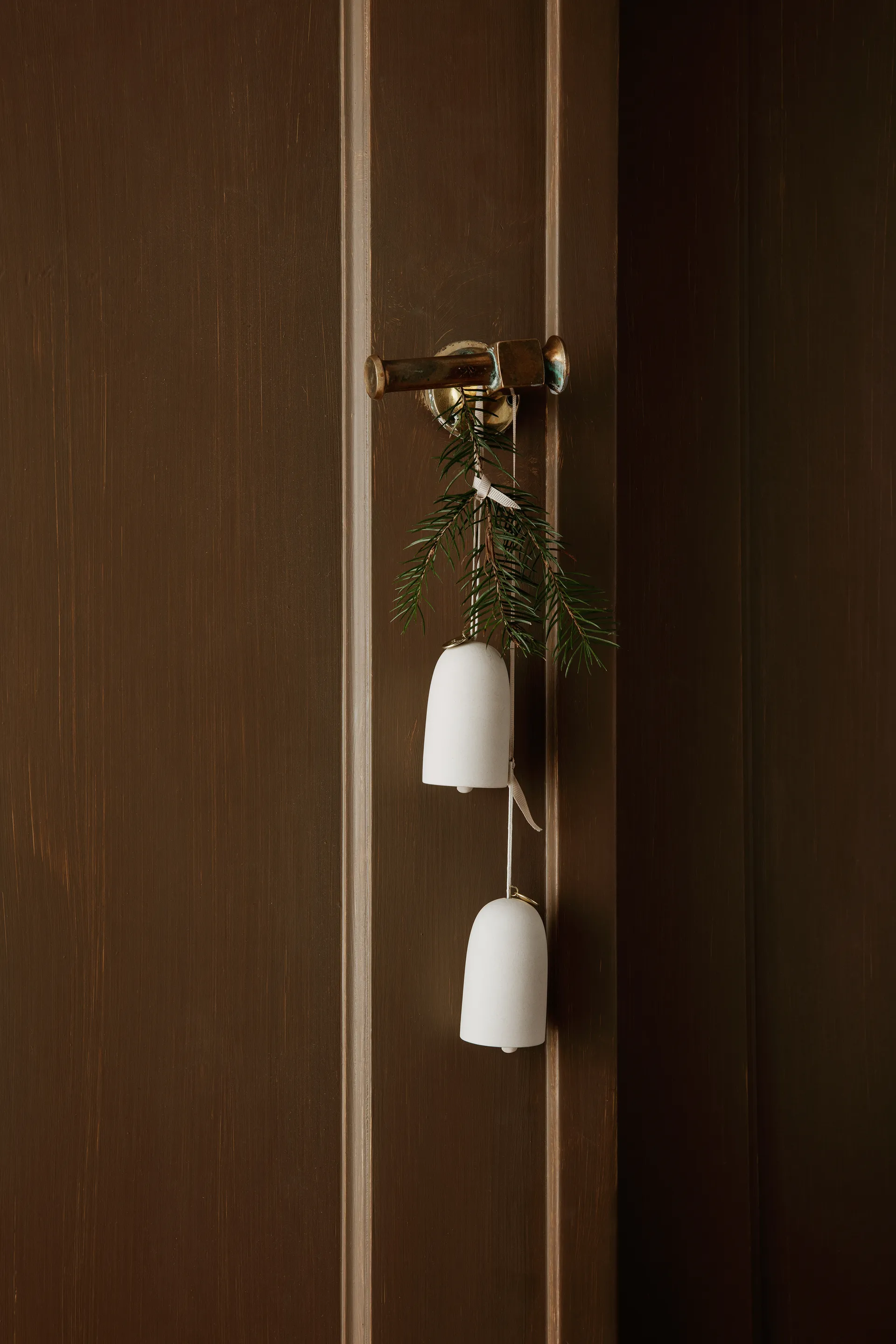 Bell bjelle juletrepynt Ø 4 cm 2-pakning , Offwhite Ferm Living