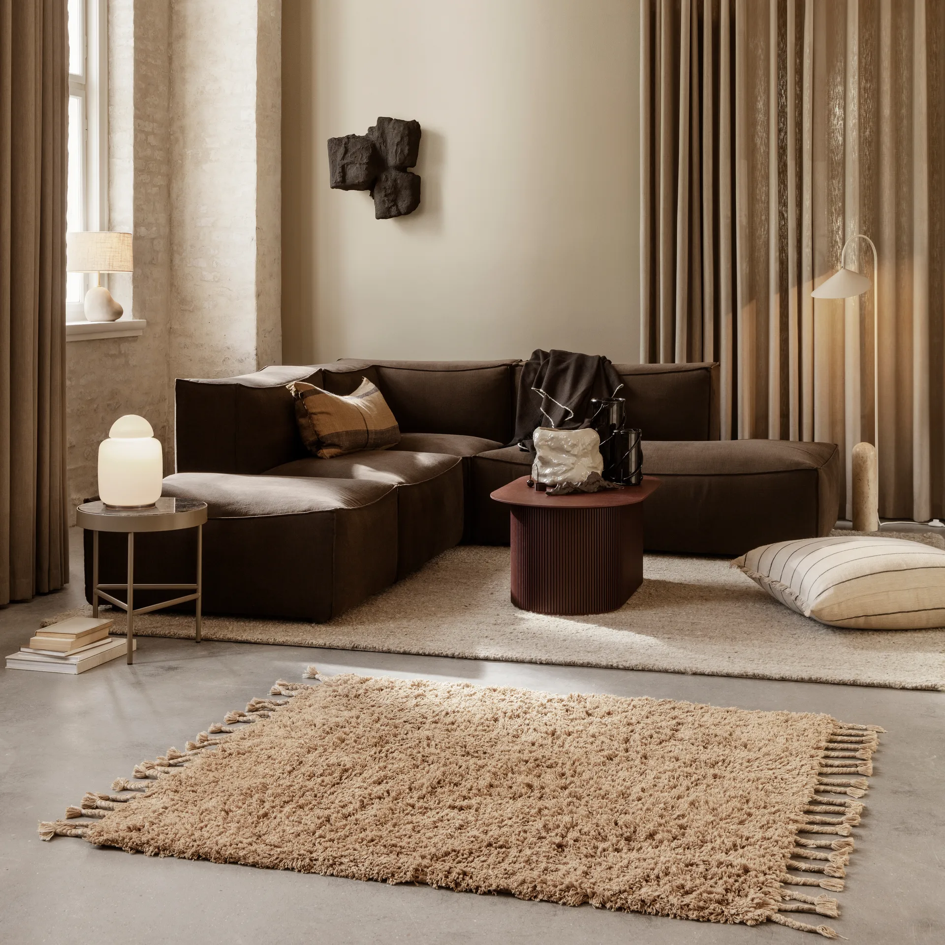 Bell bordlampe, Hvit Ferm Living