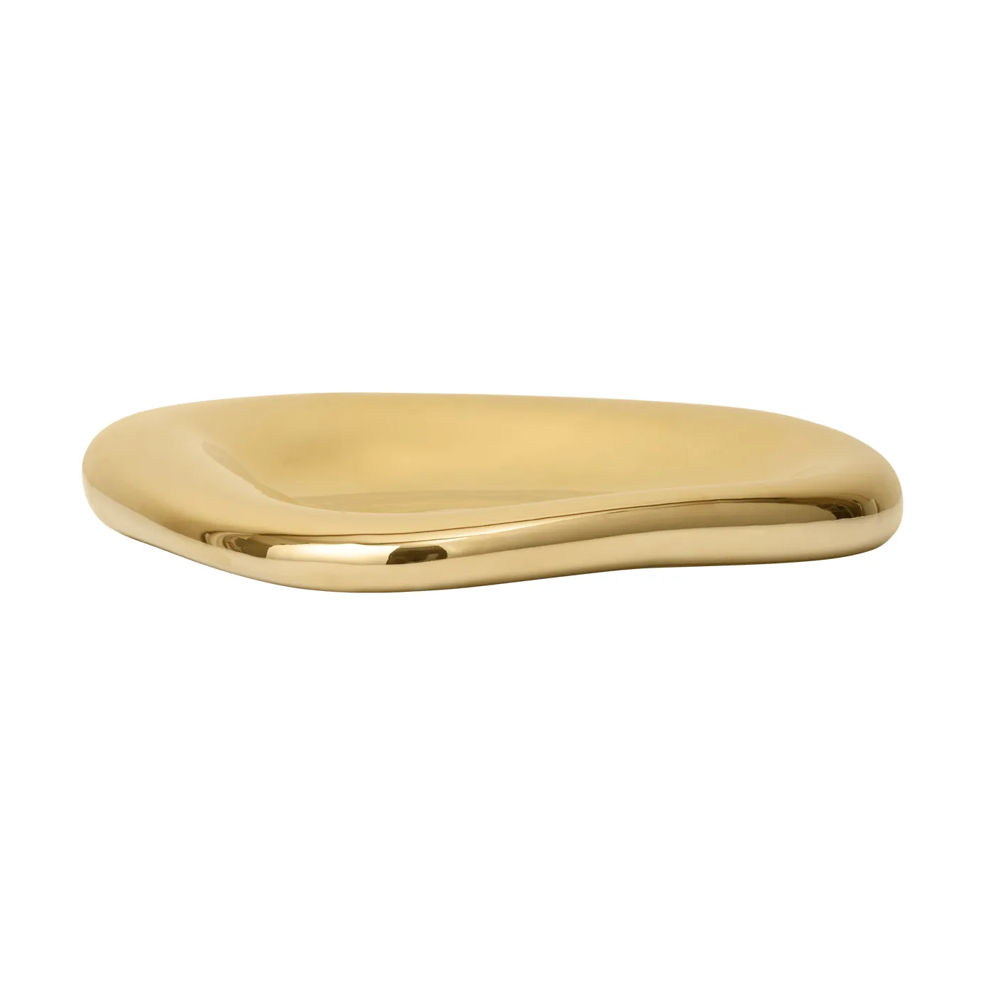 Bellure centrepiece dekorasjonsskål Ø35 cm, Messingfinish Ferm Living