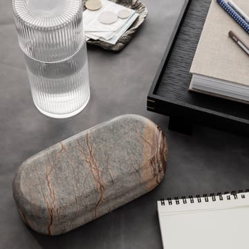 Bendum oppbevaringsboks - Brun marmor - Ferm Living