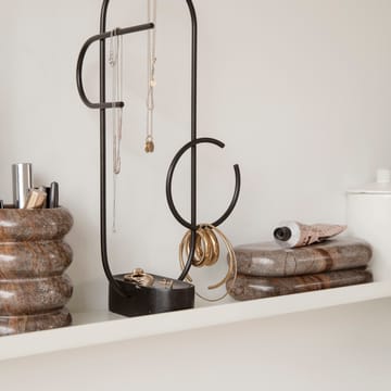 Bendum oppbevaringsboks - Brun marmor - Ferm Living