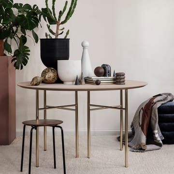 Bendum tannbørstekopp - Brun marmor - Ferm Living
