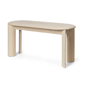 Bevel benk 90 cm - Hvitoljet bøk - Ferm Living
