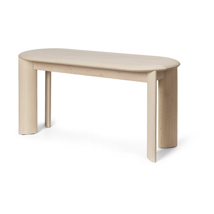 Bevel benk, White Oiled Beech Ferm Living