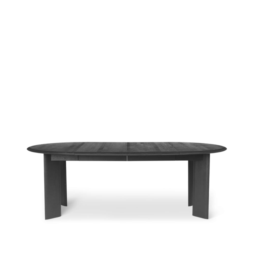 Bilde av ferm LIVING Bevel Extendable spisebord oak black oiled inkl. 2 stk. ileggsplate á 50 cm