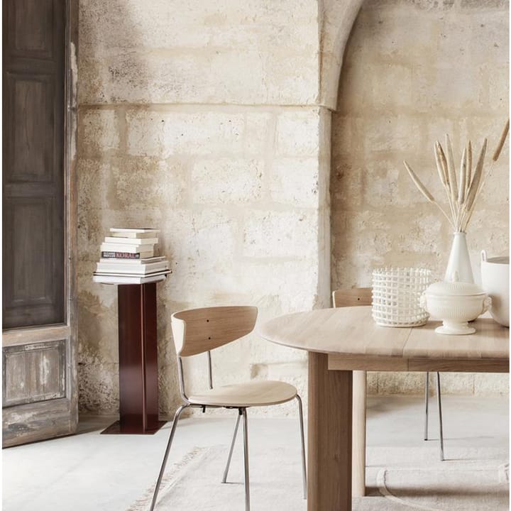 Bevel Extendable spisebord, oak white oiled, inkl. 2 stk. ileggsplate á 50 cm Ferm Living