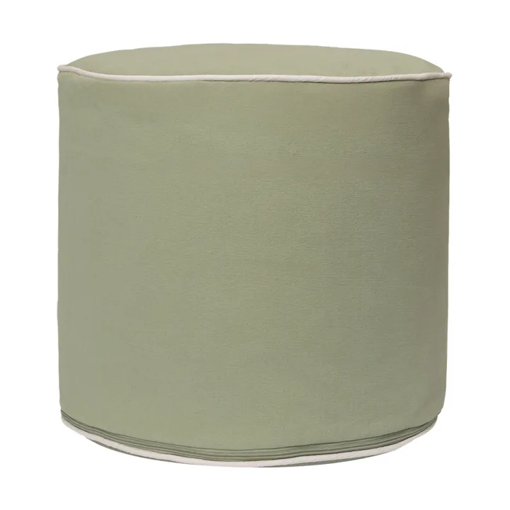 Billow sittepuff - Tea green, Ø40x34 cm - Ferm Living