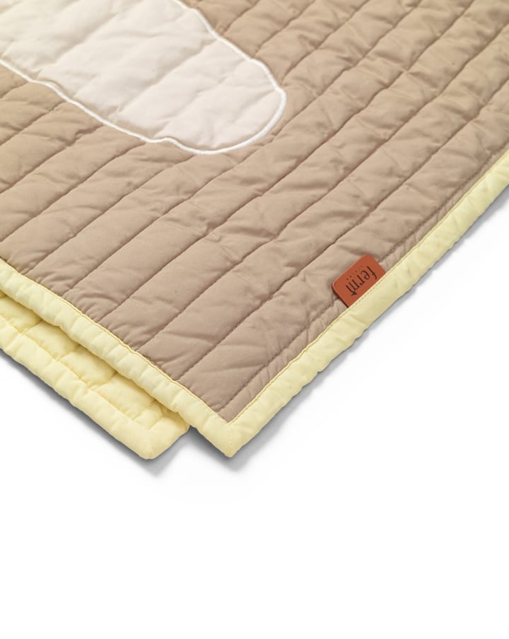 Bird quiltet filt, Beige Ferm Living