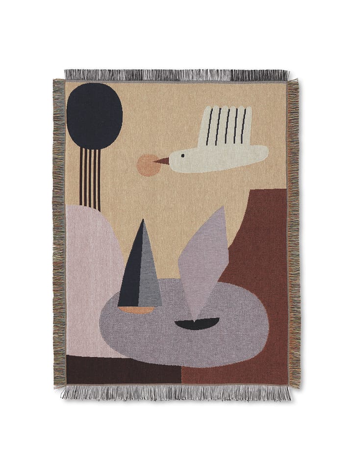 Bird vegghengt filt - 80 x 110 cm - Ferm Living