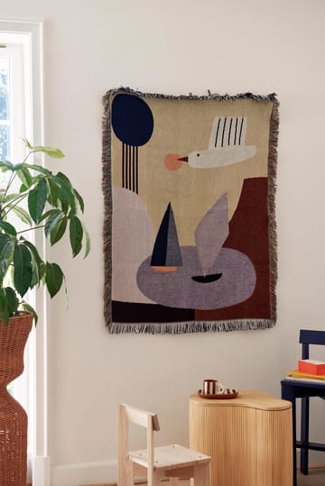 Bird vegghengt filt - 80 x 110 cm - Ferm Living