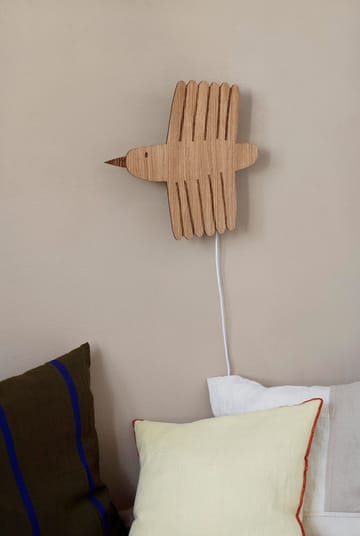 Bird vegglampe - Oljet eik - ferm LIVING