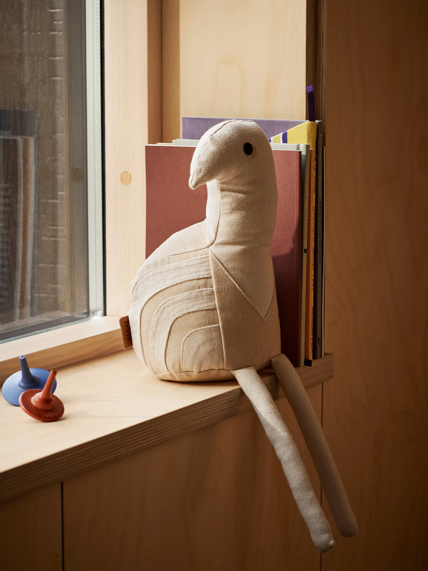Birdy Teddy kosedyr, Natural-Off-white Ferm Living