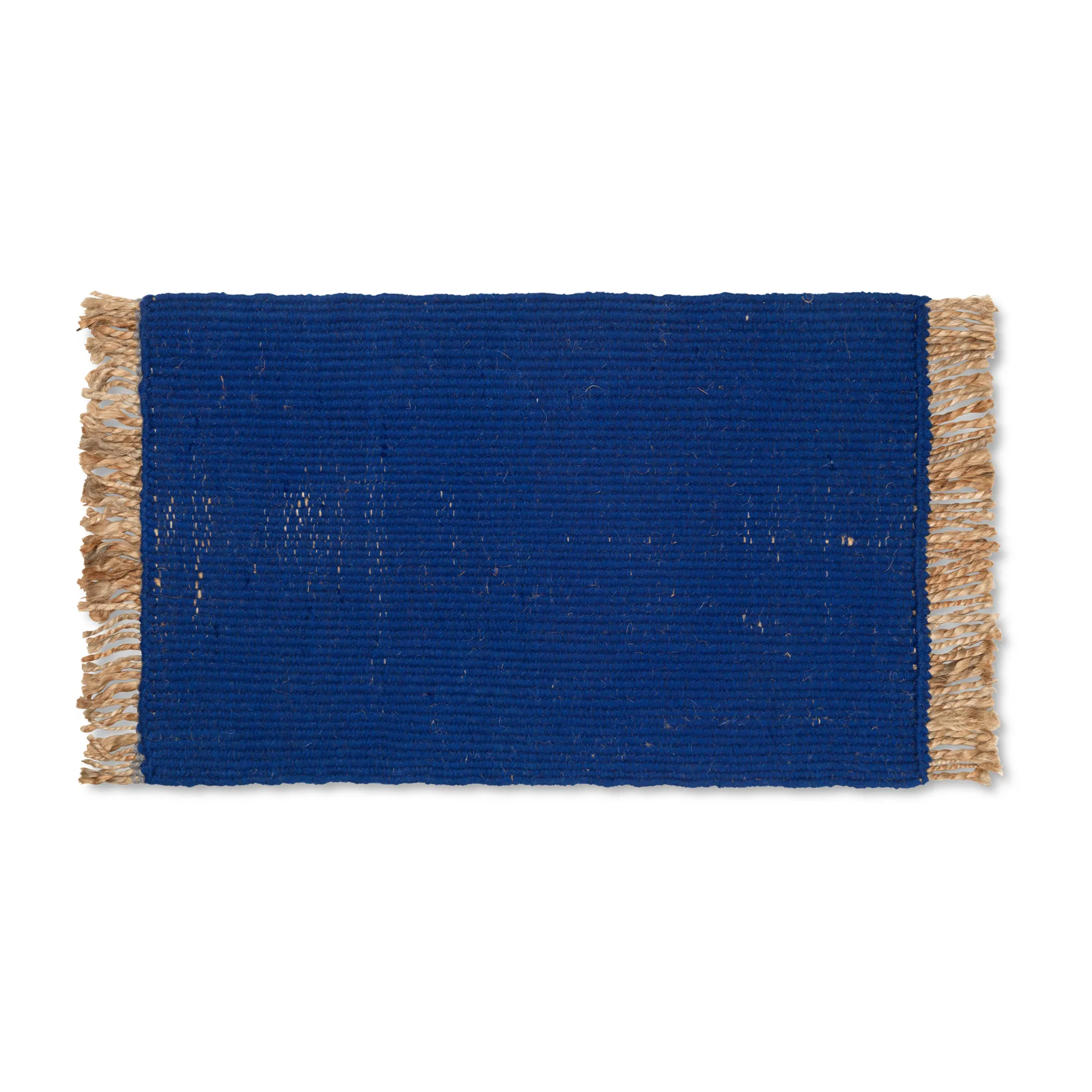 Block dørmatte 80 x 50 cm, Blå Ferm Living