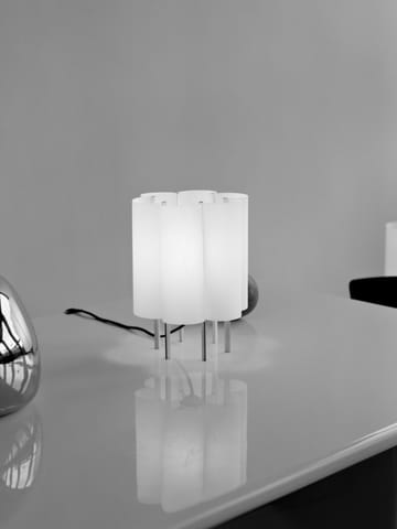 Boe bordlampe 28 cm - Silver-natural - Ferm Living