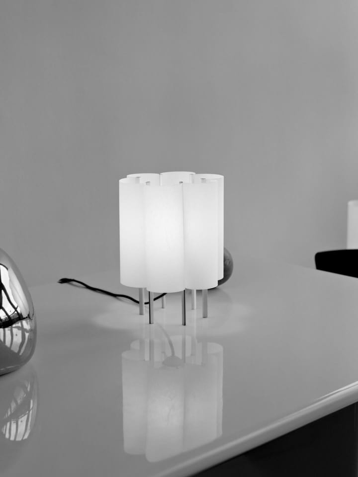 Boe bordlampe 28 cm, Silver-natural Ferm Living